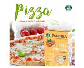 Pizza familiar com Farinha 100% Amêndoa Biológica Diese